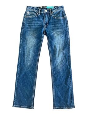 Hooey x Rock & Roll Denim Revolver Men's Slim Straight Jeans 30x32 Western